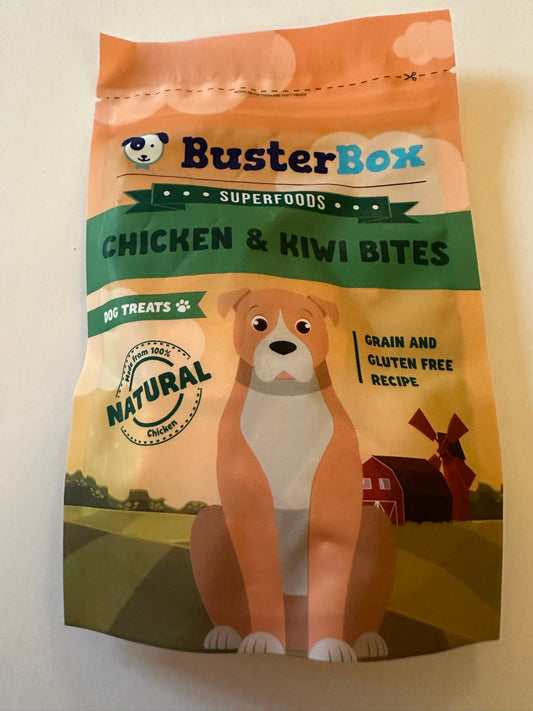 Chicken & Kiwi bites dog treats