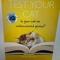 Test Your Cat book